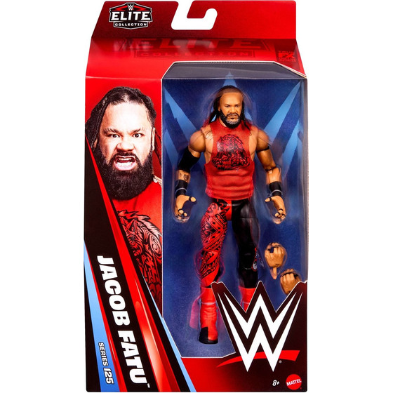 Mattel Wwe Elite Collection: Jacob Fatu - Action Figure (JHT80)