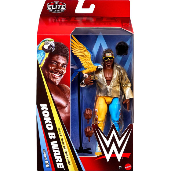 Mattel Wwe Elite Collection: Koko B. Ware - Action Figure (JHT81)