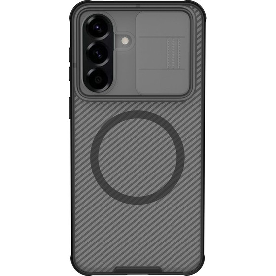Nillkin Camshield Pro Magnetic Case For Samsung Galaxy A57 5G - Translucent Black - (Nillkin Camshield Pro Magnetic Case Na Samsung Galaxy A57)