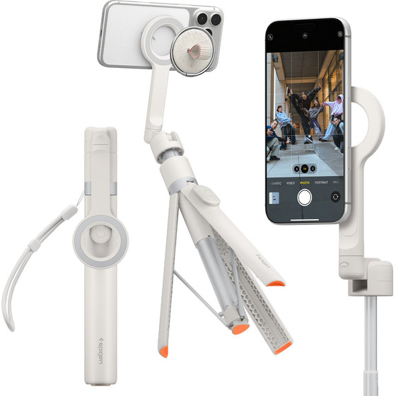 Spigen MagSafe Tripod Selfie Stick, dune beige - (AMP11373)