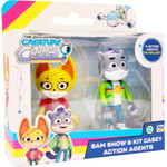 P.M.I. Kids World Creature Cases S1 Action Agents 7,5 Cm - 2 Pack (ASSORTMENT) - (CC3012)