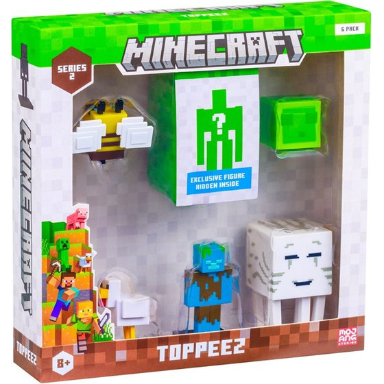 P.M.I. Kids World Minecraft S2 Figures - 6 Pack Deluxe Box (ASSORTMENT) - (MC2260)