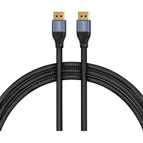 SAVIO Displayport Cable 2 m Black - (CL-210)