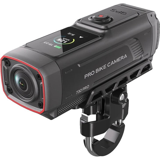 AKEEYO 730PRo 4K Handlebar Video Recorder Sports Camera For Bikes And Motorcycles - Black - (AKY-730Pro)