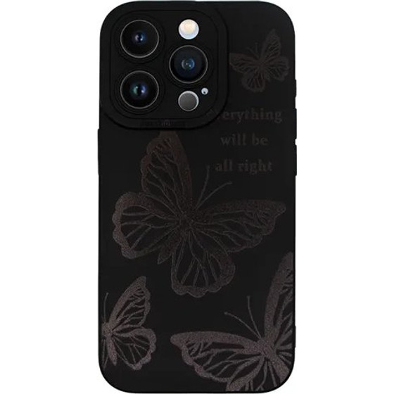 Vivid Silicone Case Apple Iphone 13 Pro Max Butterfly - (CS-BURF-2403006)