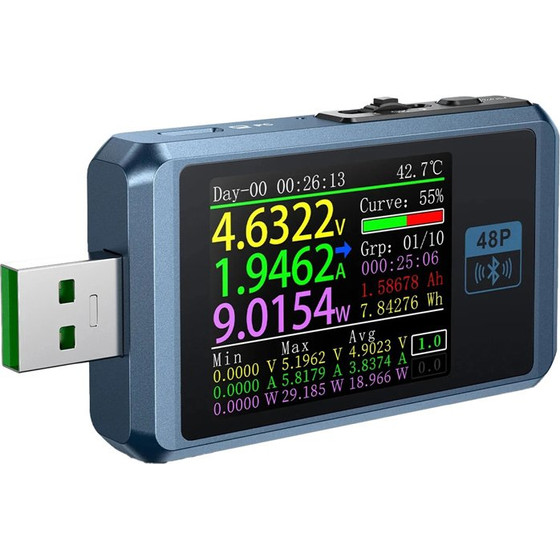 FNIRSI FNB48P Bt ���������� ����� Usb �� Bluetooth - (FNB48 BT)