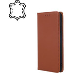 Senso Genuine Leather Stand Book Iphone 17 Brown - (SGLIP17BR)