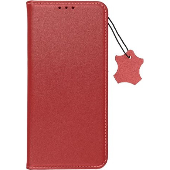 Senso Genuine Leather Stand Book Iphone 17 Burgundy - (SGLIP17BU)