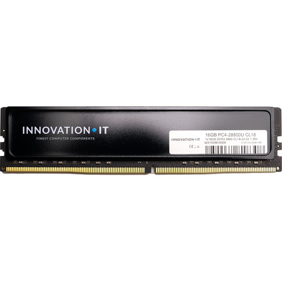 Innovation It 3600 16GB CL18 1.35V Mit Heatspreader - (CL18-22-22)