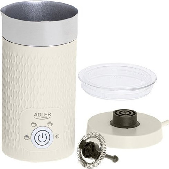 Adler Milk frother/Warmer Automatic Milk frother/Warmer Beige - (Ad 4495)