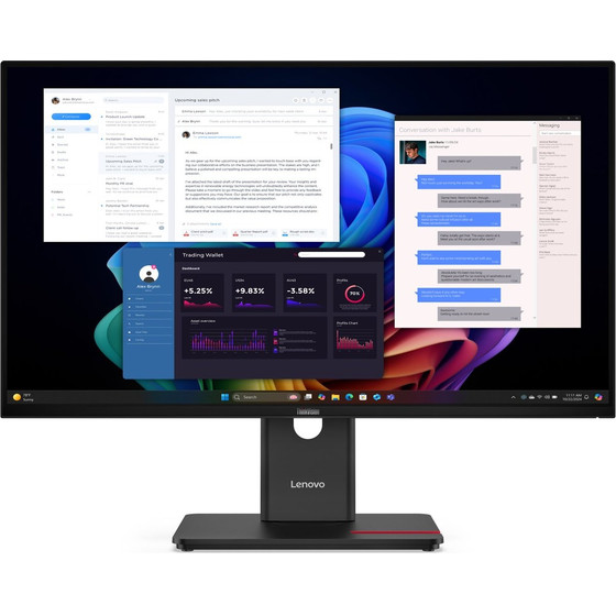 Lenovo Thinkvision T27UD-40 Monitor - (64AFGAT2EU)
