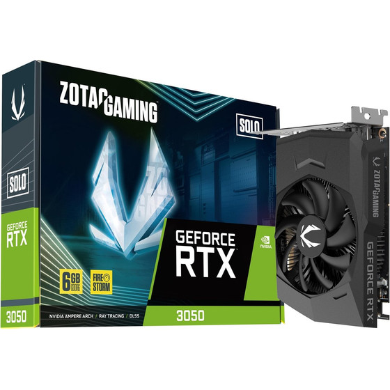 Zotac Gaming Geforce Rtx 3050 Solo Nvidia 6 Gb GDDR6 - (ZT-A30510G-10L)