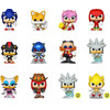 Funko Mystery Minis: Sonic The Hedgehog - Sonic, Tails, Amy, Knuckles, Shadow, Metal Sonic, Dr. Eggman, Silver, Rouge, Treasure Hunter Knuckles, Silver (Glows), Super Sonic (Glows) (Blind Box/Random) Vinyl Figures