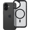 FORCELL Case For Iphone 16 F-Protect Smoke Hybrid Premium Compatible With Magsafe black