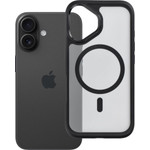 FORCELL Case For Iphone 16 F-Protect Smoke Hybrid Premium Compatible With Magsafe black