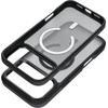 FORCELL Case For Iphone 16 Pro F-Protect Smoke Hybrid Premium Compatible With Magsafe black