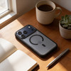 FORCELL Case For Iphone 17 Pro Max F-Protect Smoke Hybrid Premium Compatible With Magsafe black