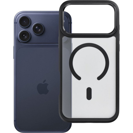 FORCELL Case For Iphone 17 Pro Max F-Protect Smoke Hybrid Premium Compatible With Magsafe black