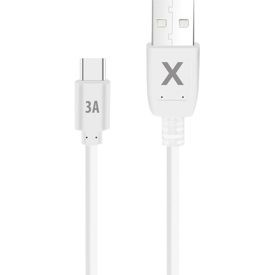 Maxlife Cable Usb - USB-C 2,0 m 3A white