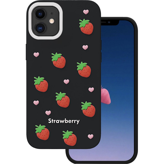 TFO Strawberry Case For Iphone 11 black