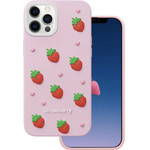 TFO Strawberry Case For Iphone 12 / 12 Pro 6,1'' pink