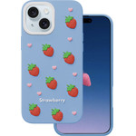 TFO Strawberry Case For Iphone 13 / 14 / 15 6,1'' blue