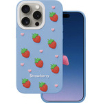 TFO Strawberry Case For Iphone 14 Pro / 15 Pro 6,1'' blue