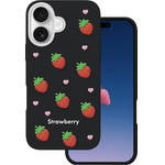 TFO Strawberry Case For Iphone 16 / 17 6,1'' black