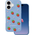 TFO Strawberry Case For Iphone 16 / 17 6,1'' blue