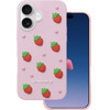 TFO Strawberry Case For Iphone 16 / 17 6,1'' pink