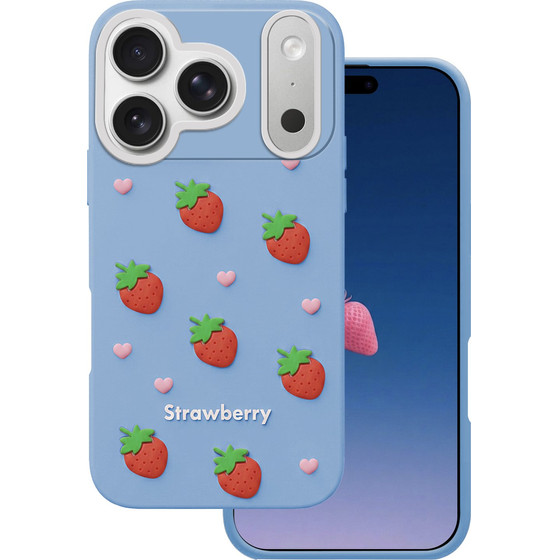 TFO Strawberry Case For Iphone 17 Pro 6,3'' blue