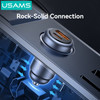 Usams ��������� ����������� CC322, Usb & USB-C, 30W, ��������� - (CC322CC02)