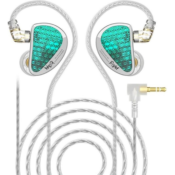 KZ Cyan No Mic - in-Ear headphones, Green - (AS16 PRO)