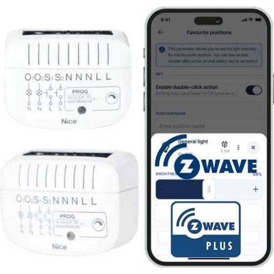 Nice Doubledimmer Control dual-Channel Led Dimmer (FGD-223 EU) - (NICE FGD-223 EU)