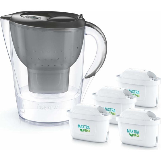 Brita Marella + 4 Maxtra Pro Pp Filter Jug - (1056045)