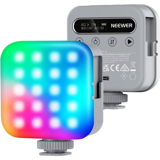 Neewer Magnetic Rgb Video Light BL60C - (10105162)