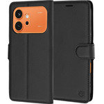 Techsuit - Leather Folio - Honor 600 / 600 Pro - Black