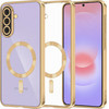 Techsuit - Luxury Crystal Magsafe - Samsung Galaxy A37 5G - Gold