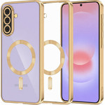 Techsuit - Luxury Crystal Magsafe - Samsung Galaxy A37 5G - Gold