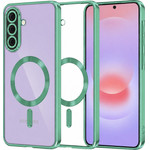 Techsuit - Luxury Crystal Magsafe - Samsung Galaxy A37 5G - Light Green