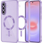 Techsuit - Luxury Crystal Magsafe - Samsung Galaxy A37 5G - Light Purple