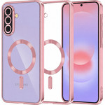 Techsuit - Luxury Crystal Magsafe - Samsung Galaxy A37 5G - Pink