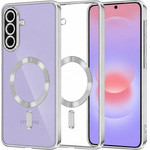 Techsuit - Luxury Crystal Magsafe - Samsung Galaxy A37 5G - Silver