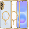 Techsuit - Luxury Crystal Magsafe - Samsung Galaxy A57 5G - Gold