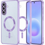 Techsuit - Luxury Crystal Magsafe - Samsung Galaxy A57 5G - Light Purple