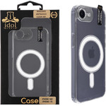 Idol 1991 ���� Iphone 16E/ Iphone 17E 6.1'' Super Magsafe Antishock Clear Air Back Cover Tpu Full Camera Protection �������