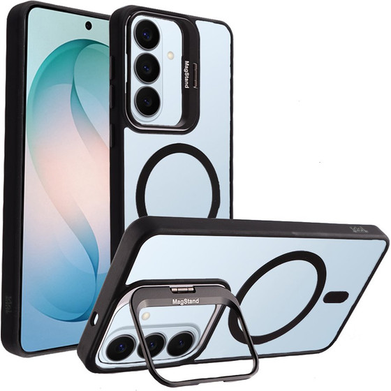Idol 1991 ���� Samsung S26 5G S942 6.3'' Magstand Clear Tpu Hyper Magsafe Camera Guard BLACK
