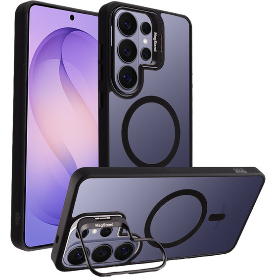 Idol 1991 ���� Samsung S26 Ultra 5G S948 6.9'' Magstand Clear Tpu Hyper Magsafe Camera Guard BLACK