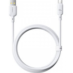 Baseus USB-A To USB-C Cable Silky, 100W, 5A, 1m, White - (P10377703213-00)