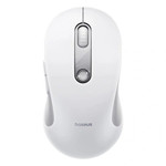 Baseus Wireless Mouse F02, 4000DPI, Bt / Wi-Fi, White - (B0203202)